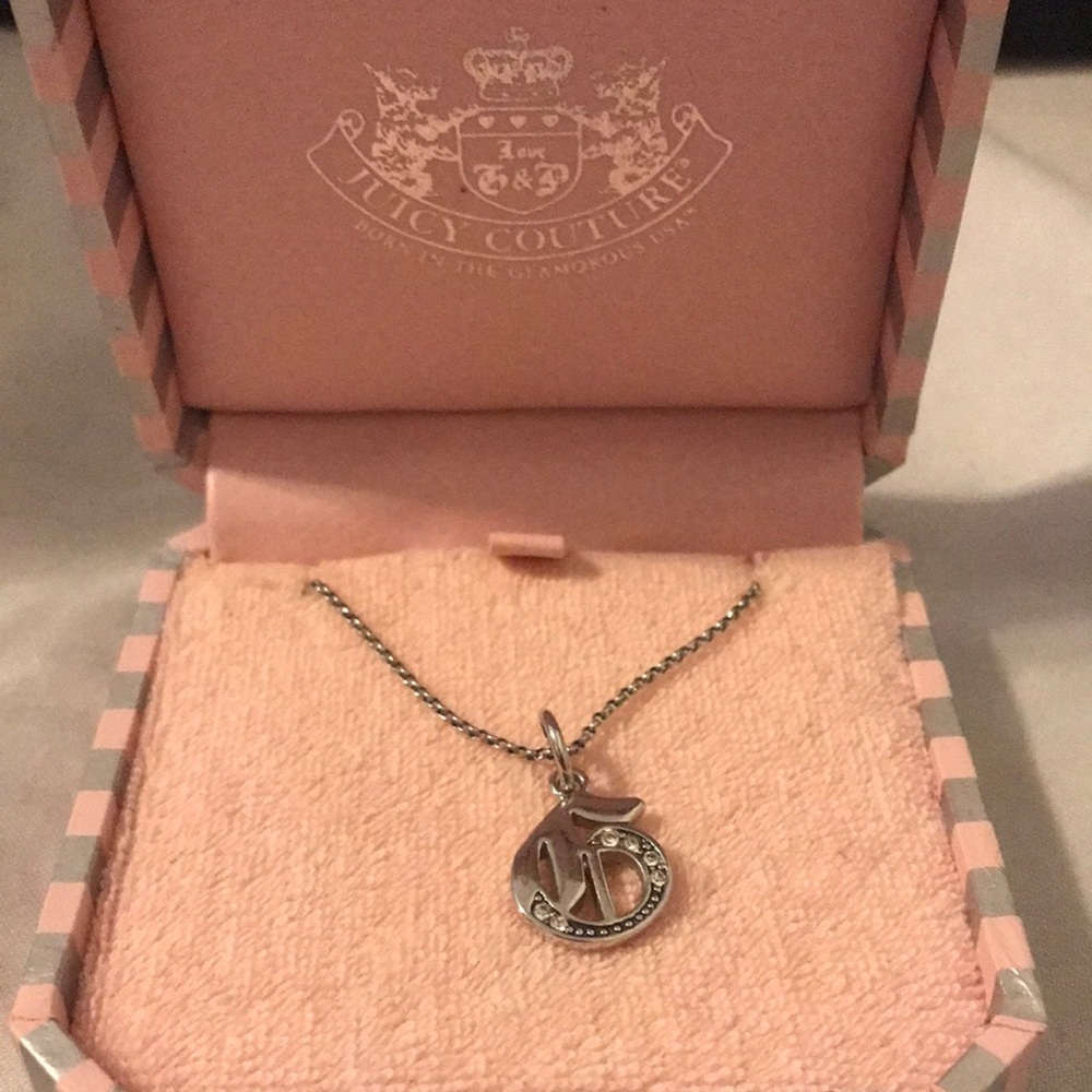 Juicy Couture “G” initial necklace